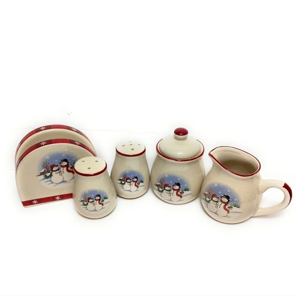 Dolgencorp 5 Piece Winter Wishes‎ Table Set NEW - Picture 6 of 10